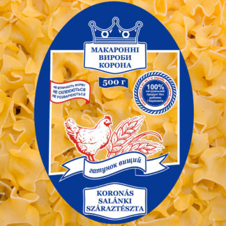 Макаронні вироби ТМ «Корона» “Широкий квадрат”, 500г