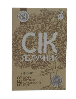 Сік яблучно-імбирний ФГ «Агросвіт-СВ», 3л