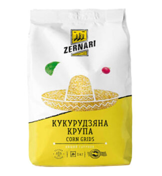 Кукурудзяна крупа Zernari 1кг