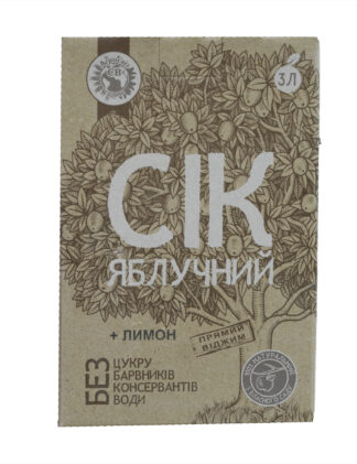 Сік яблучно-лимонний ФГ «Агросвіт-СВ», 3л