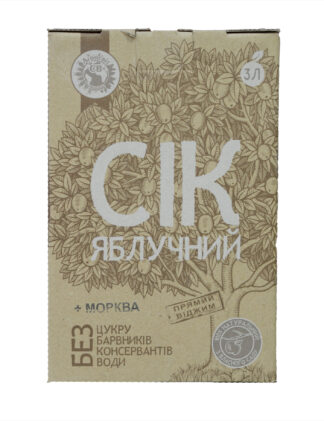 Сік яблучно-моркв’яний ФГ «Агросвіт-СВ», 3л