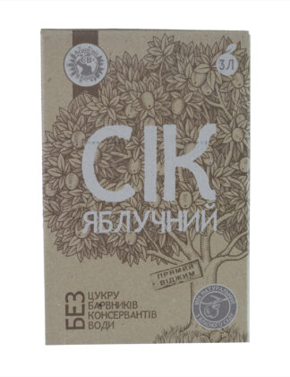 Сік яблучний ФГ «Агросвіт-СВ», 3л